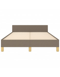 Giroletto senza Materasso Tortora 120x190 cm Tessuto