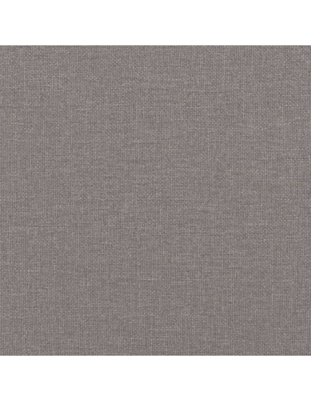 Giroletto con Testiera Tortora 90x190 cm in Tessuto