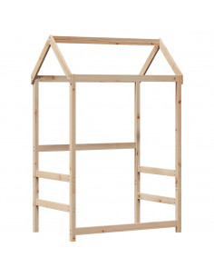 Giroletto con Tetto 100x200 cm in Legno Massello di Pino