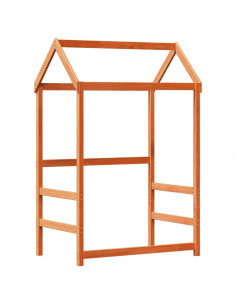 Giroletto con Tetto Cera 100x200 cm in Legno Massello di Pino