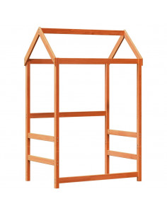 Giroletto con Tetto Cera 90x200 cm Legno Massello Pino