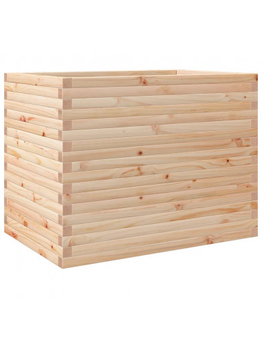 Fioriera da Giardino 90x60x68,5 cm in Legno Massello di Pino