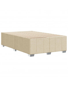 Giroletto senza Materasso Crema 120x190cm in Tessuto