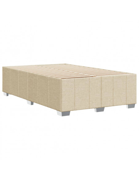 Giroletto senza Materasso Crema 120x190cm in Tessuto