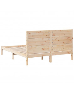 Giroletto Extra Lungo senza Materasso 160x210 cm Legno Massello