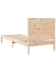 Giroletto Extra Lungo senza Materasso 90x220 cm Legno Massello
