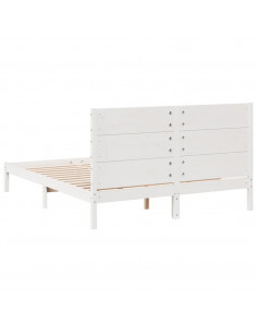 Giroletto Extra Lungo senza Materasso Bianco 140x210cm Massello