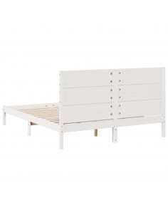 Giroletto Extra Lungo senza Materasso Bianco 140x220cm Massello