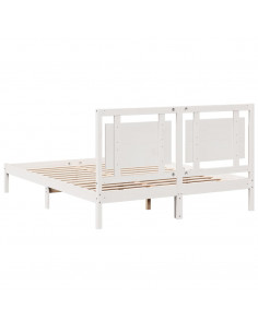 Giroletto Extra Lungo senza Materasso Bianco 160x210cm Massello