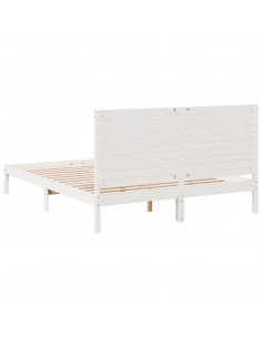 Giroletto Extra Lungo senza Materasso Bianco 160x210cm Massello