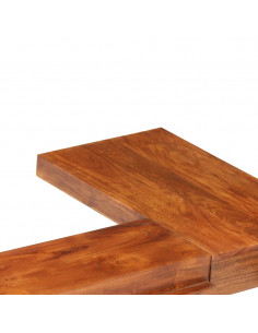 Giroletto Futon Giapponese in Legno Massello Acacia 100x200 cm