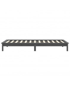 Giroletto Grigio 100x200 cm in Legno Massello di Pino