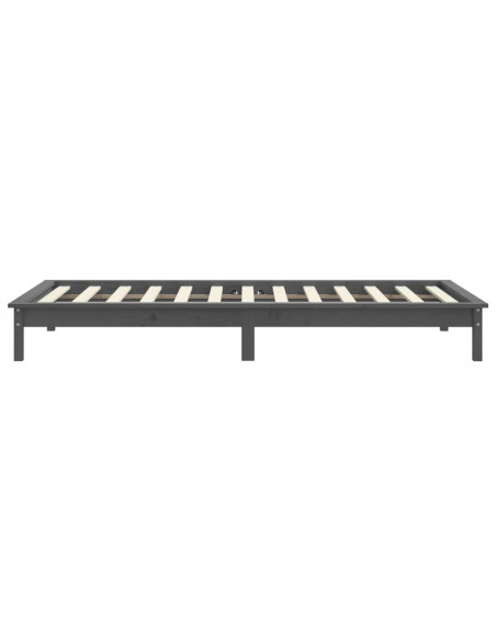 Giroletto Grigio 100x200 cm in Legno Massello di Pino