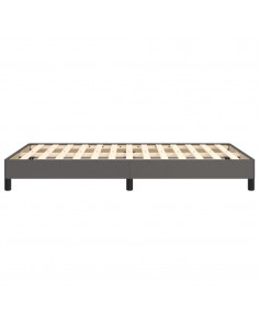 Giroletto senza Materasso Grigio 120x190 cm Similpelle