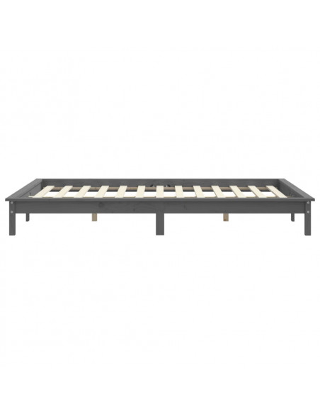 Giroletto Grigio 120x200 cm in Legno Massello di Pino