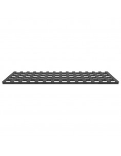 Giroletto Grigio 180x200 cm in Legno Massello di Pino