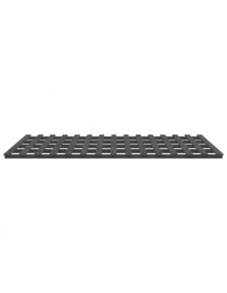 Giroletto Grigio 180x200 cm in Legno Massello di Pino