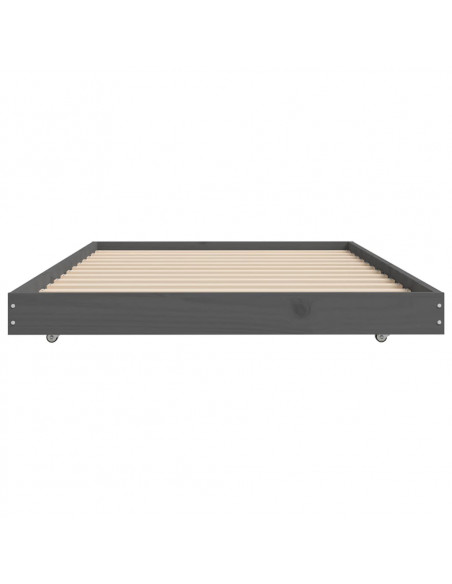 Giroletto Grigio 75x190 cm in Legno Massello di Pino