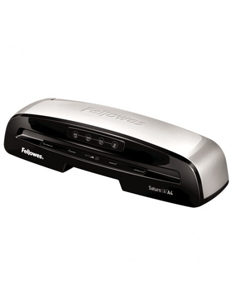 Fellowes Saturn 3i Plastificatrice a freddo 300 mm/min Nero, Argento