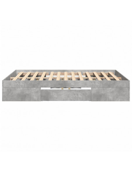 Giroletto Grigio Cemento 135x190 cm in Legno Multistrato