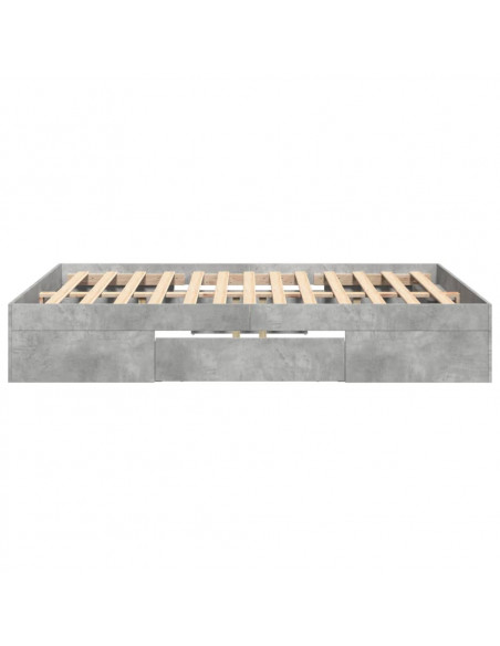 Giroletto Grigio Cemento 140x190 cm in Legno Multistrato