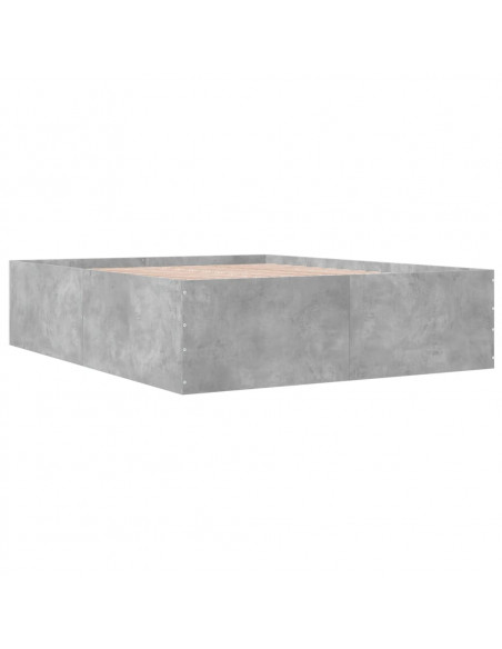 Giroletto Grigio Cemento 160x200 cm in Legno Multistrato