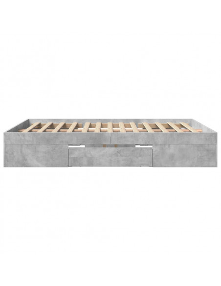 Giroletto Grigio Cemento 160x200 cm in Legno Multistrato