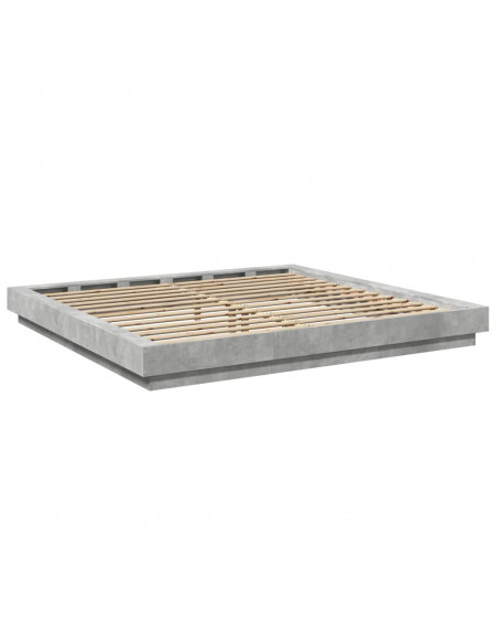 Giroletto Grigio Cemento 180x200 cm in Legno Multistrato
