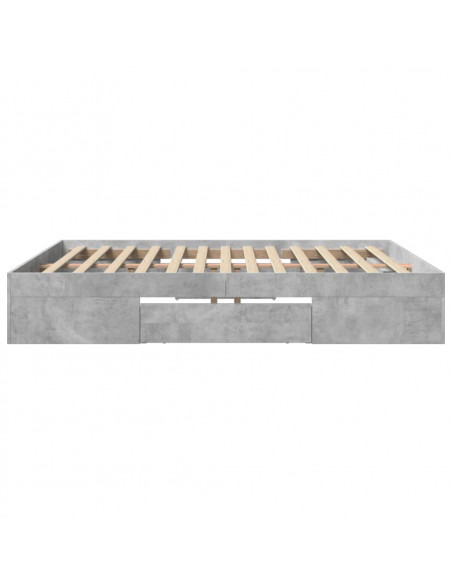 Giroletto Grigio Cemento 180x200 cm in Legno Multistrato