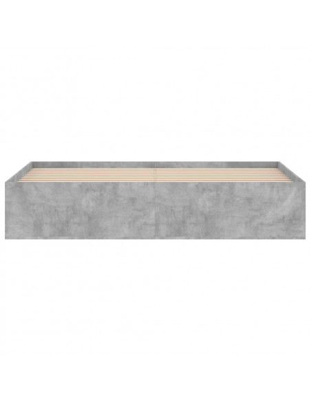 Giroletto Grigio Cemento 180x200 cm Super King