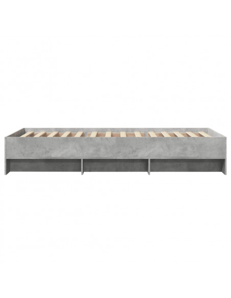 Giroletto Grigio Cemento 90x190 cm in Legno Multistrato