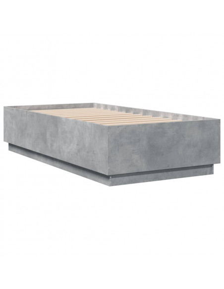 Giroletto Grigio Cemento 90x190 cm in Legno Multistrato