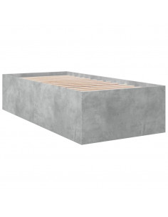 Giroletto Grigio Cemento 90x190 cm in Legno Multistrato