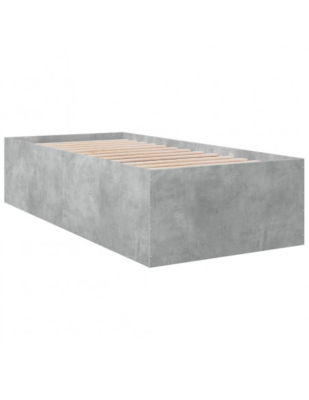 Giroletto Grigio Cemento 90x190 cm in Legno Multistrato