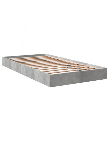 Giroletto Grigio Cemento 90x190 cm in Legno Multistrato