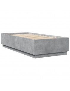 Giroletto Grigio Cemento 90x200 cm in Legno Multistrato