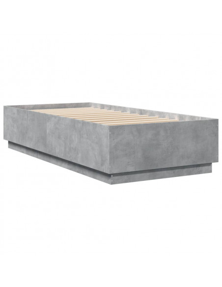Giroletto Grigio Cemento 90x200 cm in Legno Multistrato