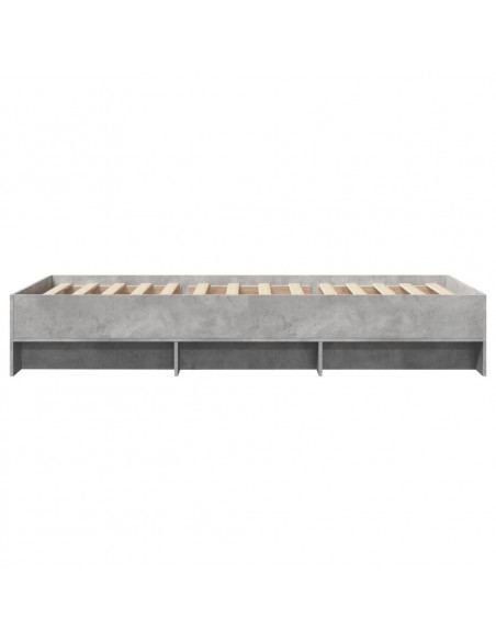 Giroletto Grigio Cemento 90x200 cm in Legno Multistrato