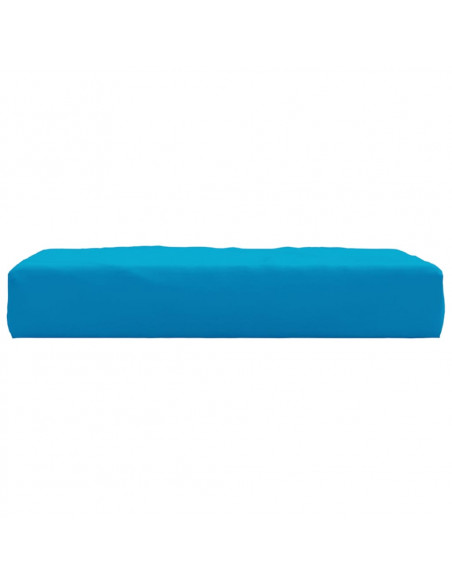 Cuscino per Pallet Azzurro 60x60x8 cm in Tessuto Oxford