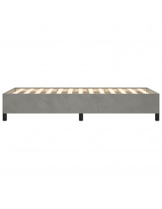 Giroletto Grigio Chiaro 100x200 cm in Velluto