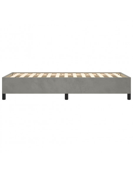 Giroletto Grigio Chiaro 100x200 cm in Velluto