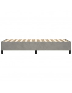 Giroletto Grigio Chiaro 100x200 cm in Velluto