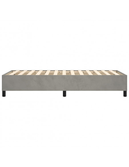 Giroletto Grigio Chiaro 100x200 cm in Velluto