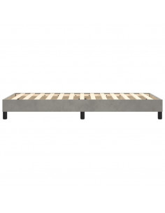 Giroletto Grigio Chiaro 100x200 cm in Velluto