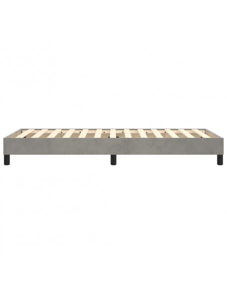 Giroletto Grigio Chiaro 100x200 cm in Velluto