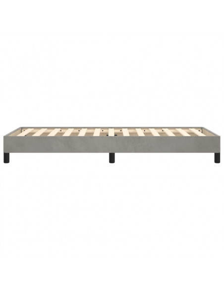 Giroletto Grigio Chiaro 100x200 cm in Velluto