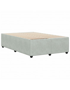 Giroletto Grigio Chiaro 120x200 cm in Velluto