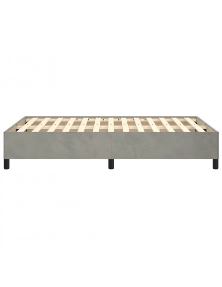 Giroletto Grigio Chiaro 120x200 cm in Velluto