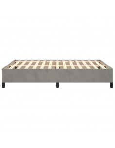 Giroletto Grigio Chiaro 140x190 cm in Velluto