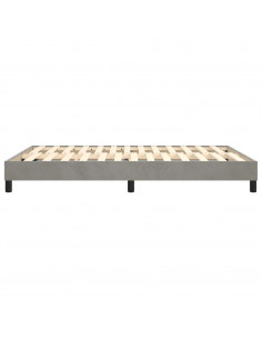 Giroletto Grigio Chiaro 140x190 cm in Velluto